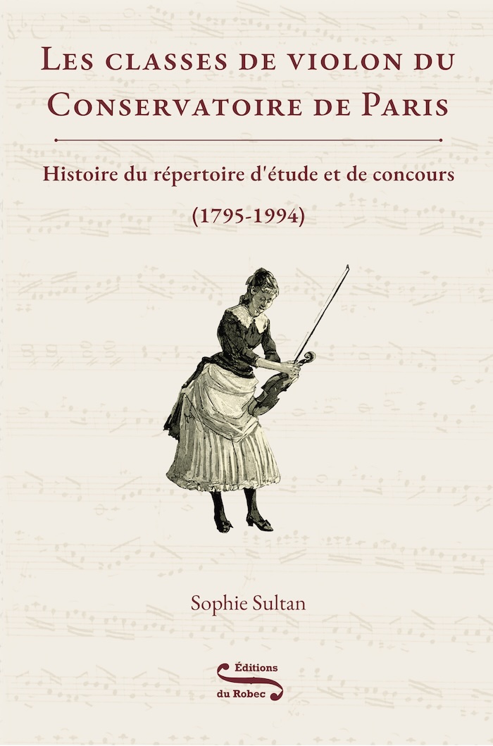 Couverture — Les classes de violon du Conservatoire de Paris
